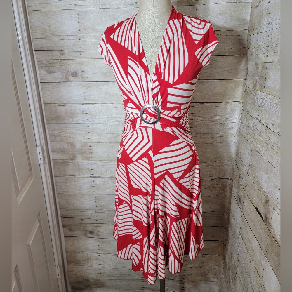 FE fashion red/orange dress